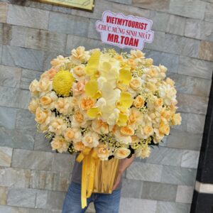 Hộp Hoa Tươi   Nắng Ấm   GH04